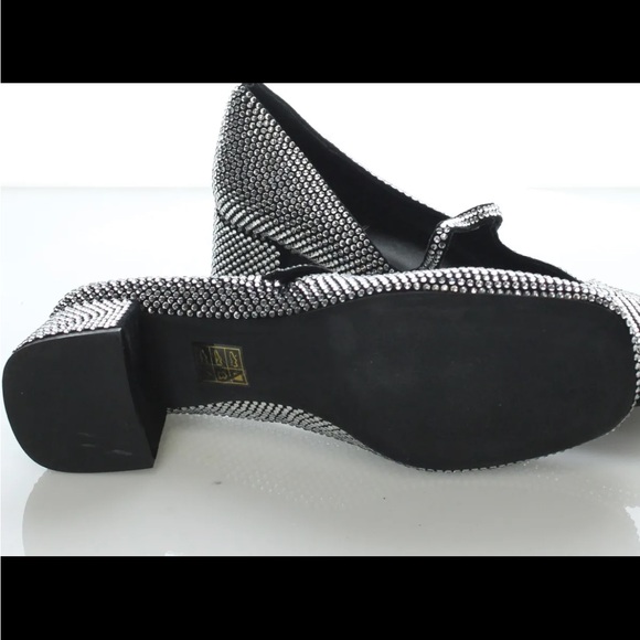 Jeffrey Campbell Rhinestone Regal Mary Jane Pumps - Picture 7 of 7